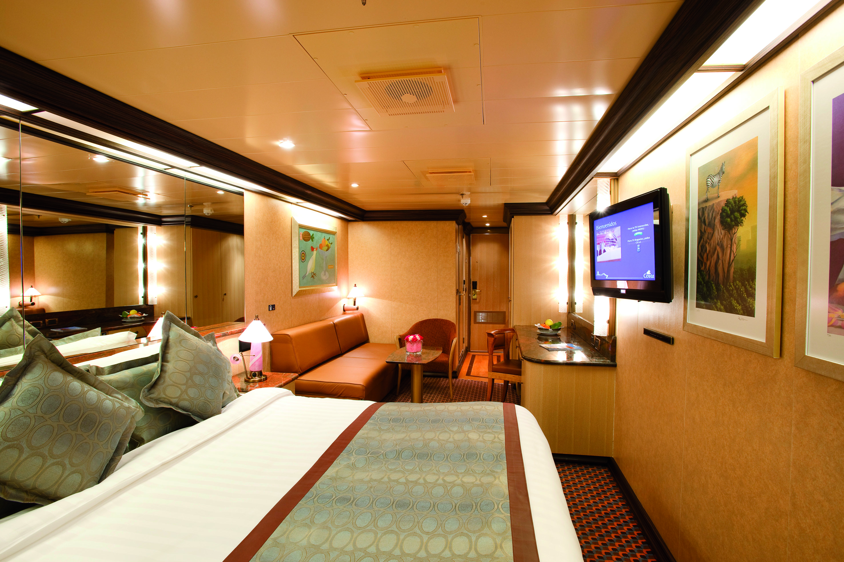 MyCruise Costa-Cruises Deliziosa Kahytter Suite MS1